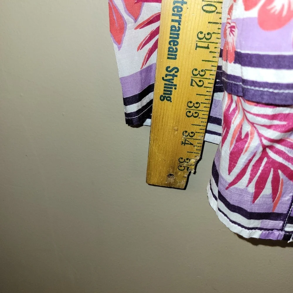 Old Navy Girls Floral Halter Dress Size M Pink‎ Purple Tropical Sundress